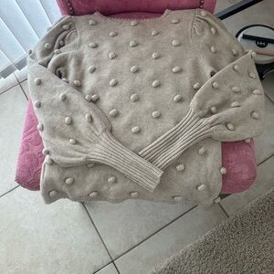 Lilly Pulitzer Kippa Sweater Latte XXS